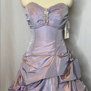 Plum Wedding Gown